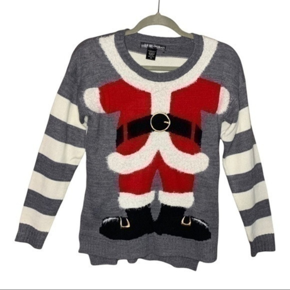 Santa Knitted Stripe Sweater Size XS​​​